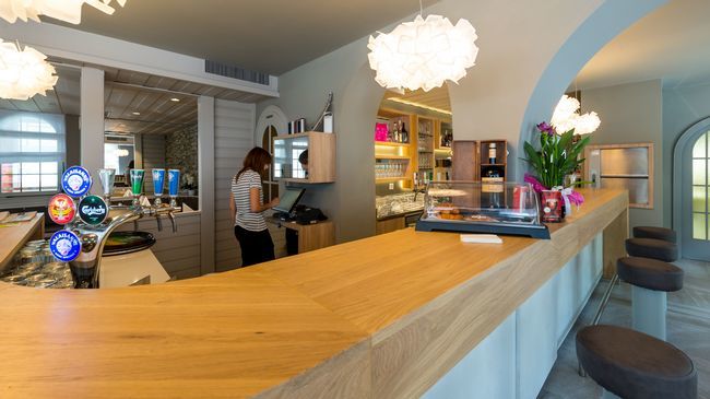 Hotel-Restaurant Ackersand Ресторан фото